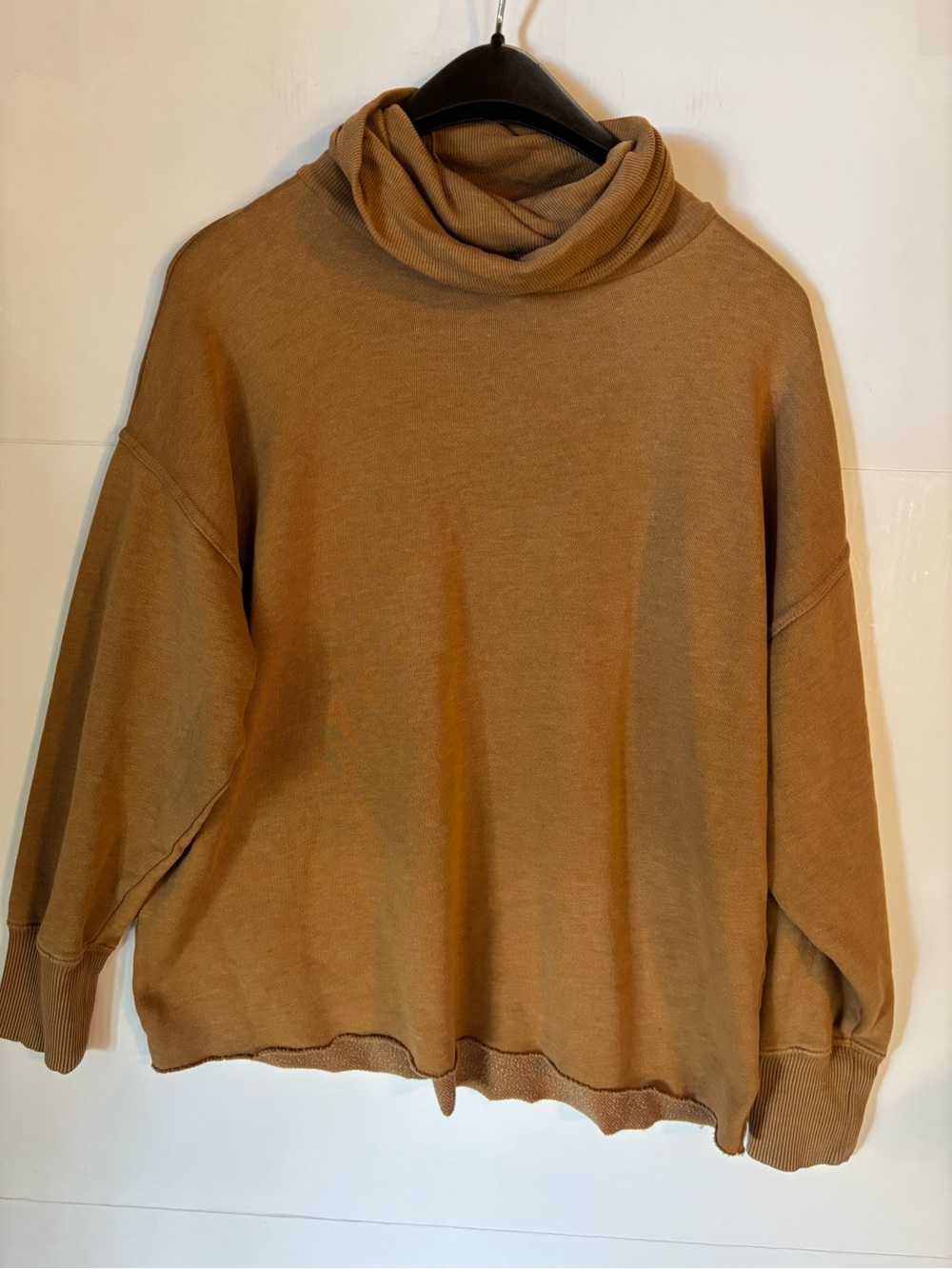 Aerie Women's Brown Cowl Neck top, size S